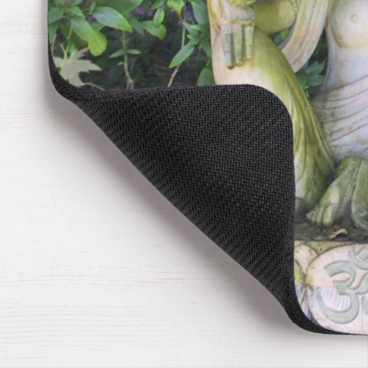 Asiatische Statue Mousepad (Ecke)