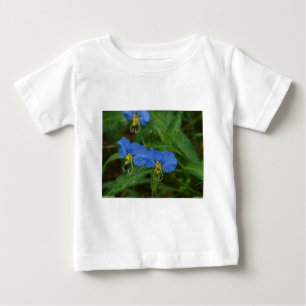 Asiatische Tagblume Blau Wilde Blume Bekleidung & Baby T-shirt