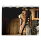 Asiatische Tätowierung, Test Kalender (Titelbild)