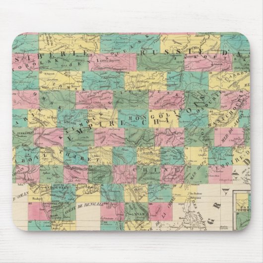 Asiatische Versammlung Mousepad (Vorne)