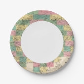 Asiatische Versammlung Pappteller (Vorderseite)