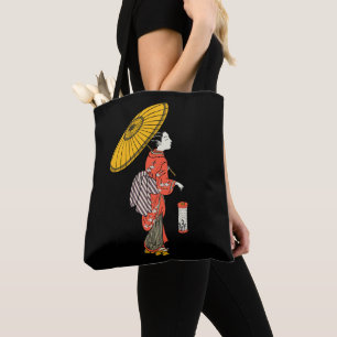 Asiatische Woman Tote Tag Tasche