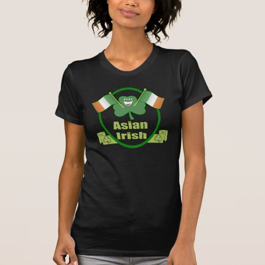 Asiatischen Iren-St Patrick T - Shirt (Vorderseite)