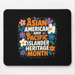 Asiatischer Amerikanischer Pazifikinsulaner-Erbemo Mousepad