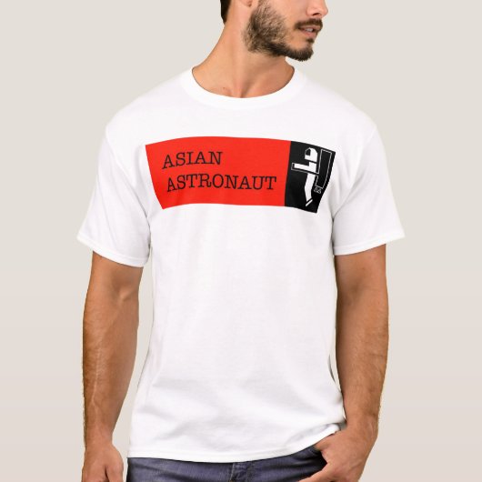 ASIATISCHER ASTRONAUT T-Shirt (Vorderseite)