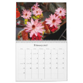 Asiatischer Blumen-Südkalender Kalender (Feb 2027)
