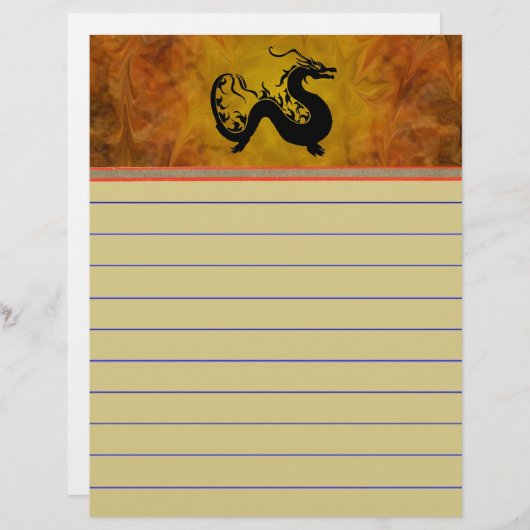 Asiatischer Drache (Vorne/Hinten)