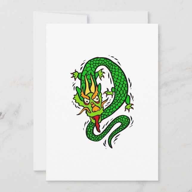 Asiatischer Drache (Vorderseite)
