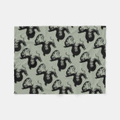 Asiatischer Drache Fleecedecke (Vorderseite (Horizontal))