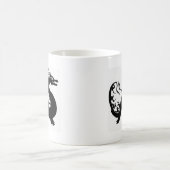 Asiatischer Drache Kaffeetasse (Mittel)