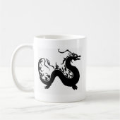 Asiatischer Drache Kaffeetasse (Links)