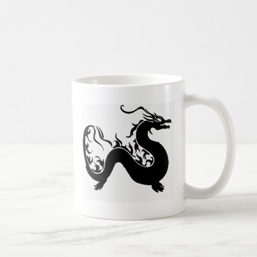 Asiatischer Drache Kaffeetasse (Rechts)