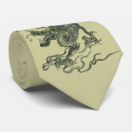 Asiatischer Drache Krawatte