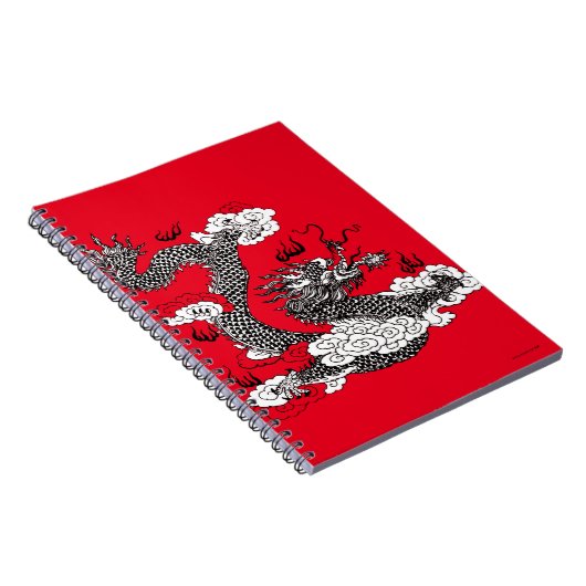 Asiatischer Drache Notizblock (Rechte Seite)
