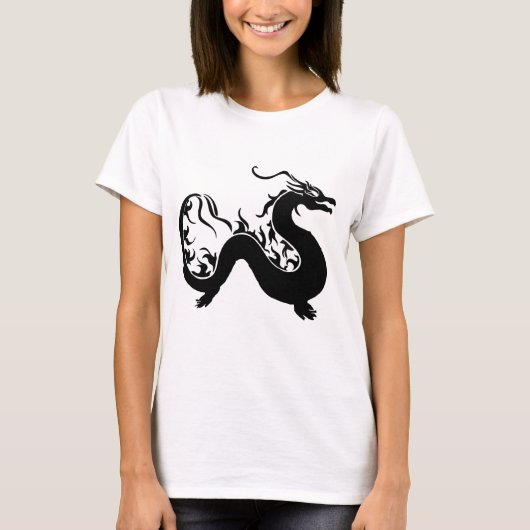 Asiatischer Drache T-Shirt (Vorderseite)