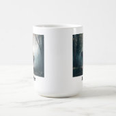 Asiatischer Elefant in einem sonnenbeleuchteten Wa Kaffeetasse (Mittel)