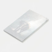 Asiatischer Elefant in einem sonnenbeleuchteten Wa Post-it Klebezettel (angewinkelt)