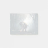 Asiatischer Elefant in einem sonnenbeleuchteten Wa Post-it Klebezettel (Vorderseite)