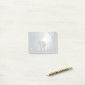 Asiatischer Elefant in einem sonnenbeleuchteten Wa Post-it Klebezettel (Auf Schreibtisch)