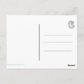 Asiatischer Elefant Postkarte (Rückseite)