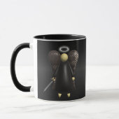 Asiatischer Engel, Avening-Angel-Tasse Tasse (Links)
