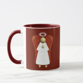 Asiatischer Engel, Guardian Angel Coffee Tasse (Links)