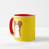 Asiatischer Engel, Guardian Angel-Tasse Tasse (Vorderseite Links)