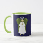 Asiatischer Engel, Guardian Angel-Tasse Tasse (Links)
