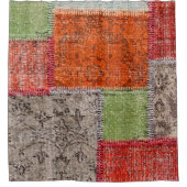 Asiatischer Flickenteppich in Istanbul, Türkei. Na Duschvorhang (Vorderseite)