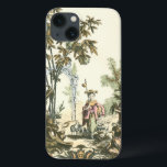 Asiatischer Garten mit Frauen und Tieren iPhone 13 Hülle<br><div class="desc">Ein hübscher Garten im asiatischen Stil,  der mit verschiedenen Tieren gefüllt und von einer wachsamen Frau überwacht wird. Die Szene zaubert Gedanken des Gartens von Eden,  komplett mit einer Schlange im Vordergrund. Ein perfektes Geschenk für den weltläufigen,  gut reisenden Menschen in Ihrem Leben!</div>