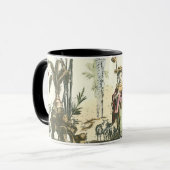 Asiatischer Garten mit Frauen und Tieren Tasse (Vorderseite Links)