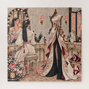 Asiatischer Glamour-Star Puzzle
