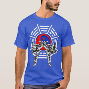 Asiatischer Kampfsportler Taekwondo T-Shirt