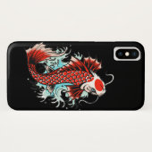 Asiatischer Koi-Fischteich Chinesischer Wasserwach Case-Mate iPhone Hülle (Rückseite (Horizontal))