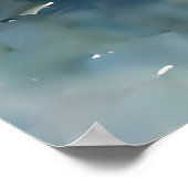 Asiatischer Küstenort Poster (Ecke)