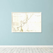 Asiatischer Pazifik Leinwanddruck (Insitu (Holzboden))