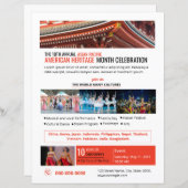 Asiatischer pazifischer amerikanischer Kulturerbe (Vorne/Hinten)