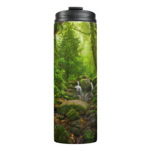 Asiatischer Regenwalddschungel, Wald, Umwelt Thermosbecher