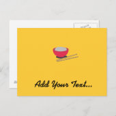 asiatischer Reis Postkarte (Vorne/Hinten)