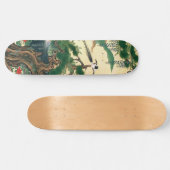 Asiatischer Rote Skateboard (Horizontal)