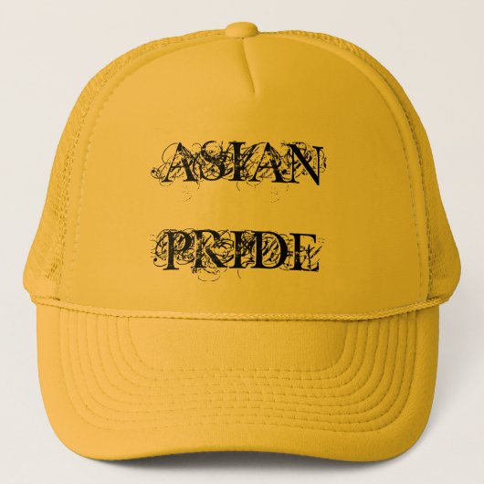 ASIATISCHER STOLZ TRUCKERKAPPE (Vorderseite)