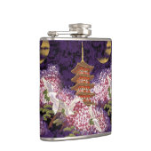 Asiatischer Tempel Flachmann (Rechts)