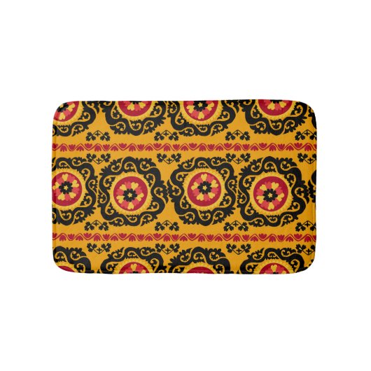 Asiatischer Teppich Suzanne: Traditionelle Sticker Badematte (Vorderseite)