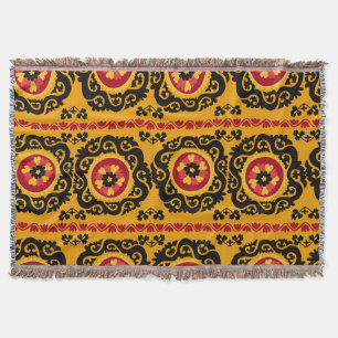 Asiatischer Teppich Suzanne: Traditionelle Sticker Decke