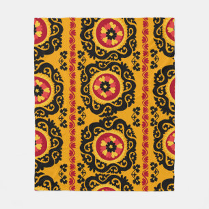 Asiatischer Teppich Suzanne: Traditionelle Sticker Fleecedecke
