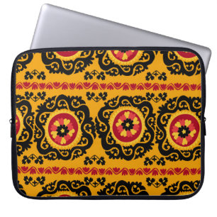 Asiatischer Teppich Suzanne: Traditionelle Sticker Laptopschutzhülle