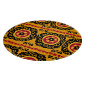 Asiatischer Teppich Suzanne: Traditionelle Sticker Schneidebrett (Ecke)