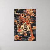Asiatischer Tiger Leinwanddruck (Vorderseite)