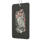 Asiatischer Tiger mit Kirschblüten und Japanisch Autolufterfrischer (Links)