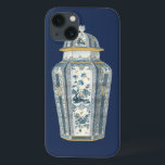 Asiatischer Urner in Blau und Weiß Case-Mate iPhone Hülle<br><div class="desc">Ein wunderschöner Ausdruck einer asiatischen Urne mit dekorativen Farben in Blau und Weiß. Die Urne wird durch die aufwändigen Blumendesigns bedeckt,  die ihr ein friedliches Gefühl verleihen. Kaufen Sie Ihre Kopie noch heute!</div>